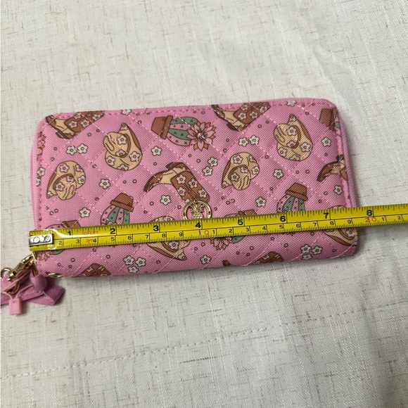 Simply Southern Pink Wallet with Owl Design - Picture 6 of 10